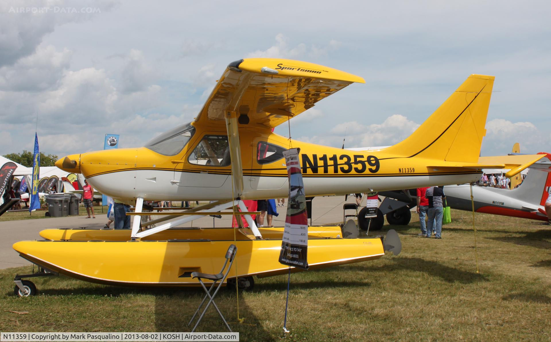 N11359, 2000 Stoddard-Hamilton Glastar C/N 54821, Glastar