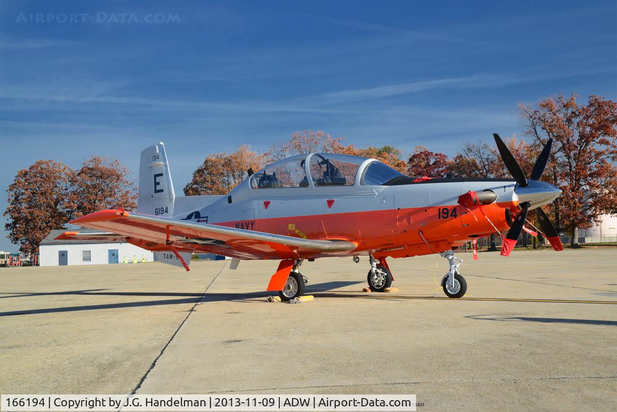 166194, Raytheon T-6B Texan II C/N PN-185, Fall foliage.