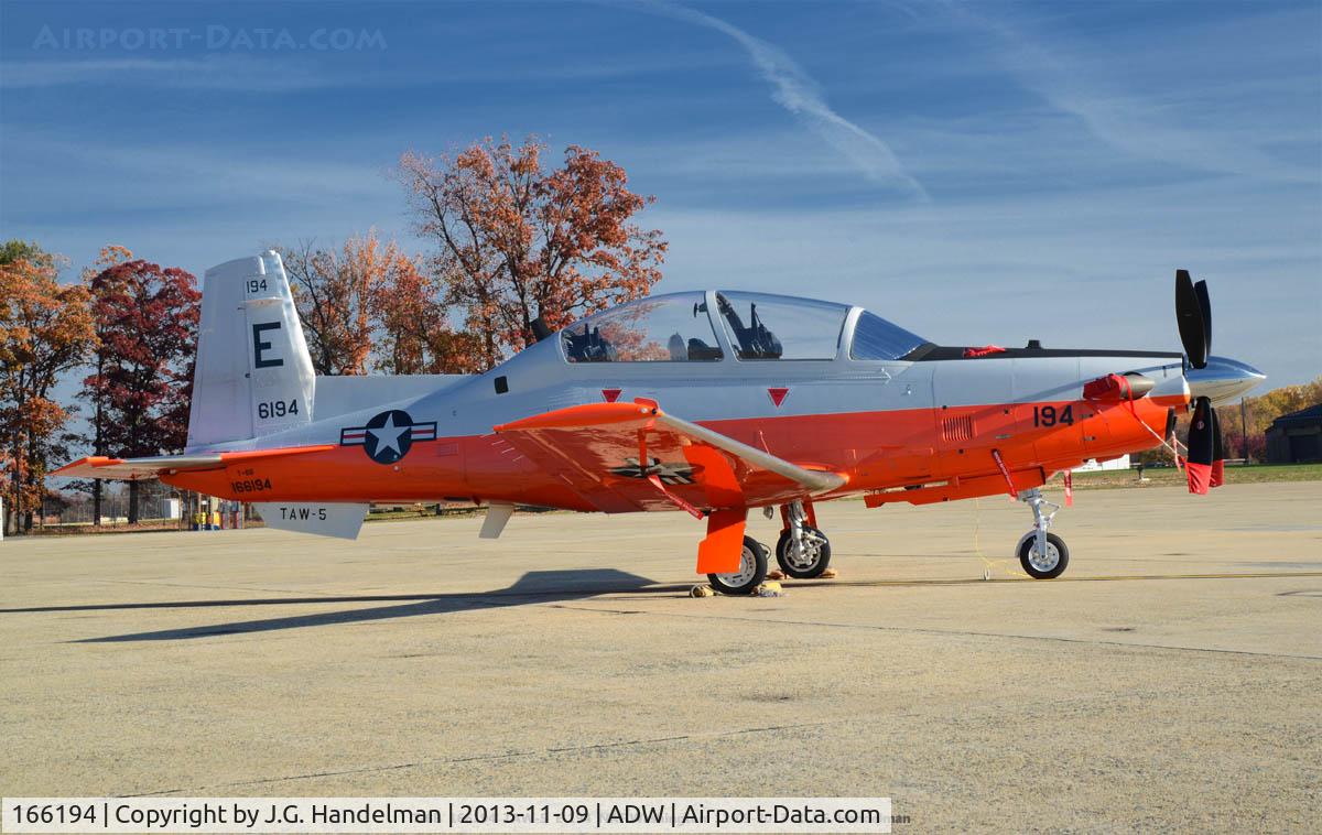 166194, Raytheon T-6B Texan II C/N PN-185, Fall foliage.