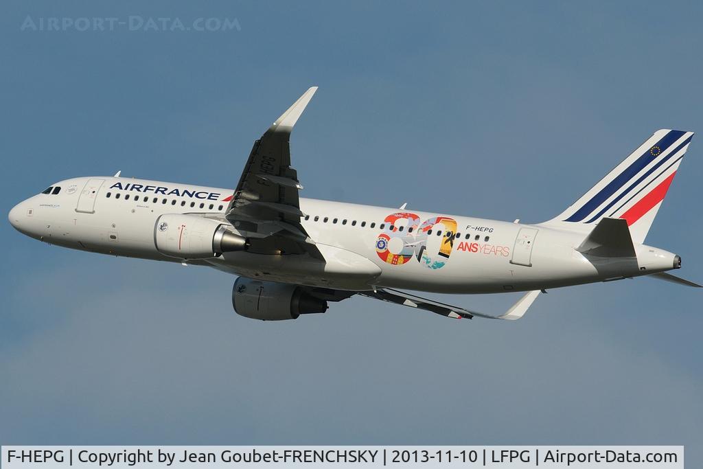 F-HEPG, 2013 Airbus A320-214 C/N 5802, 