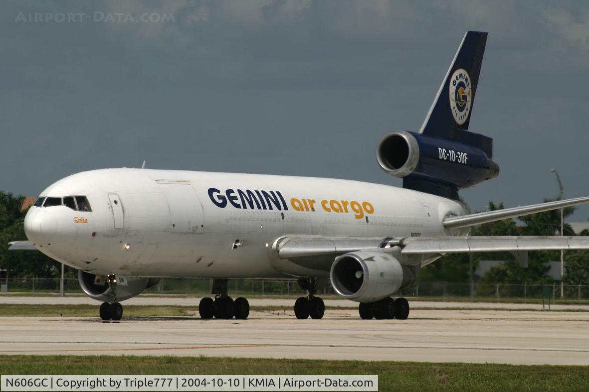 N606GC, 1975 McDonnell Douglas DC-10-30F C/N 47929, Gemini Air Cargo