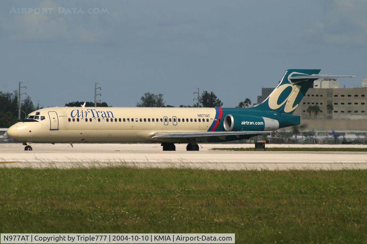 N977AT, 2002 Boeing 717-200 C/N 55036, Air Tran