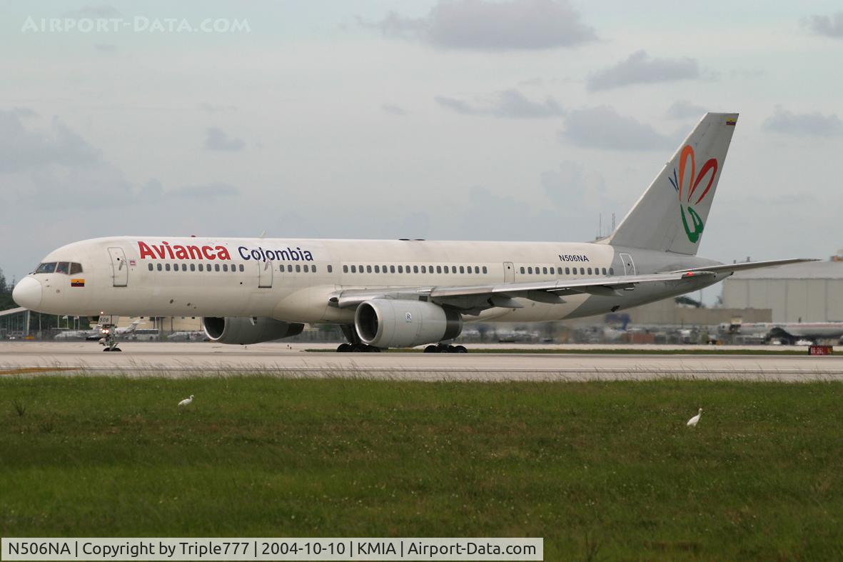 N506NA, 1990 Boeing 757-236 C/N 24771, Avianca Colombia