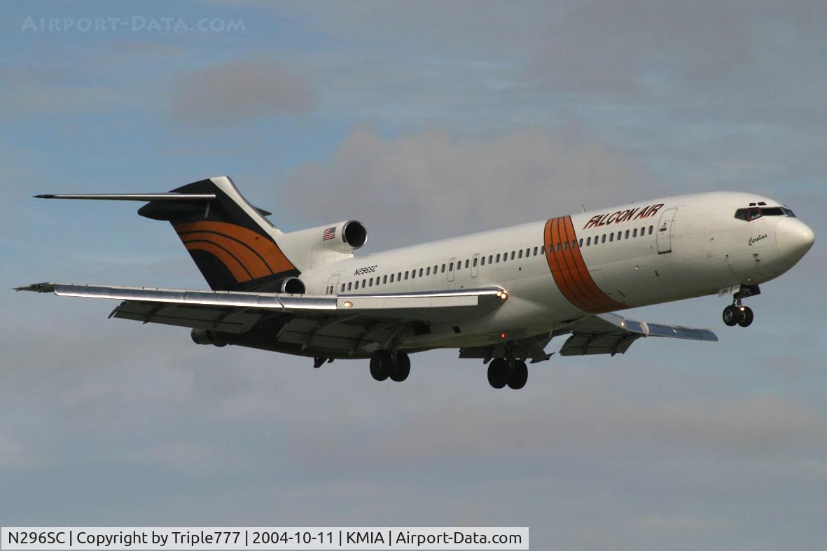 N296SC, 1981 Boeing 727-224 C/N 22449, Falcon Air