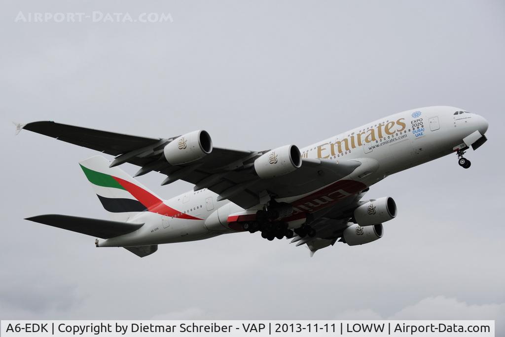 A6-EDK, 2010 Airbus A380-861 C/N 030, Emirates A380