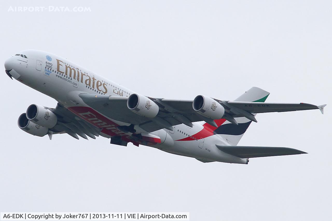 A6-EDK, 2010 Airbus A380-861 C/N 030, Emirates
