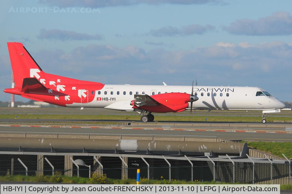 HB-IYI, 1995 Saab 2000 C/N 2000-016, DARWIN