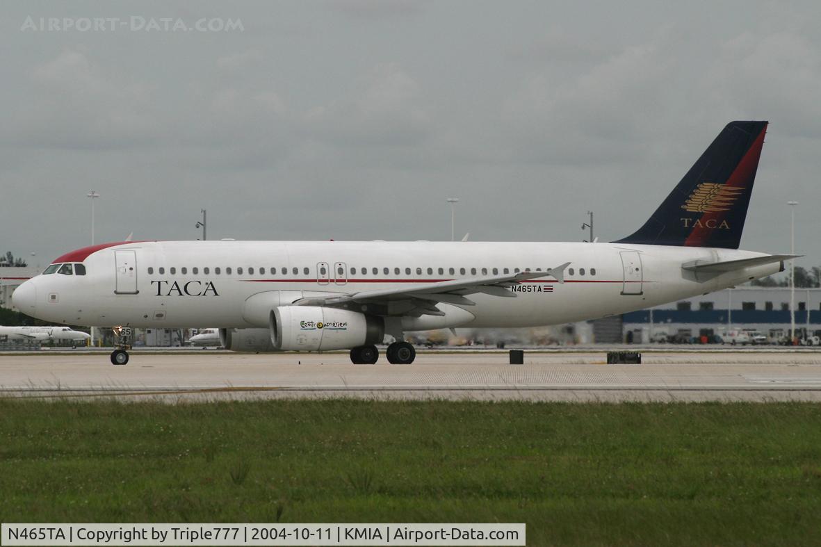 N465TA, 2001 Airbus A320-233 C/N 1374, TACA