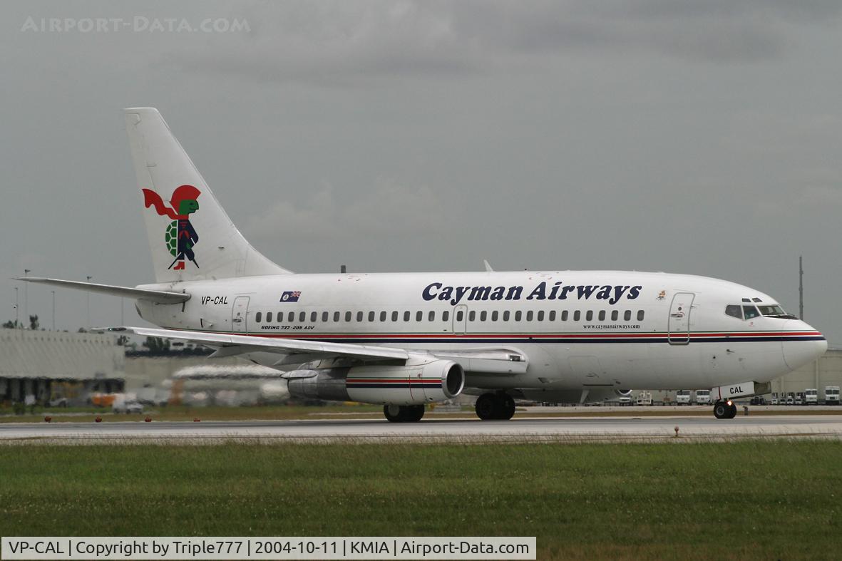 VP-CAL, 1979 Boeing 737-205 C/N 22022, Cayman Airways