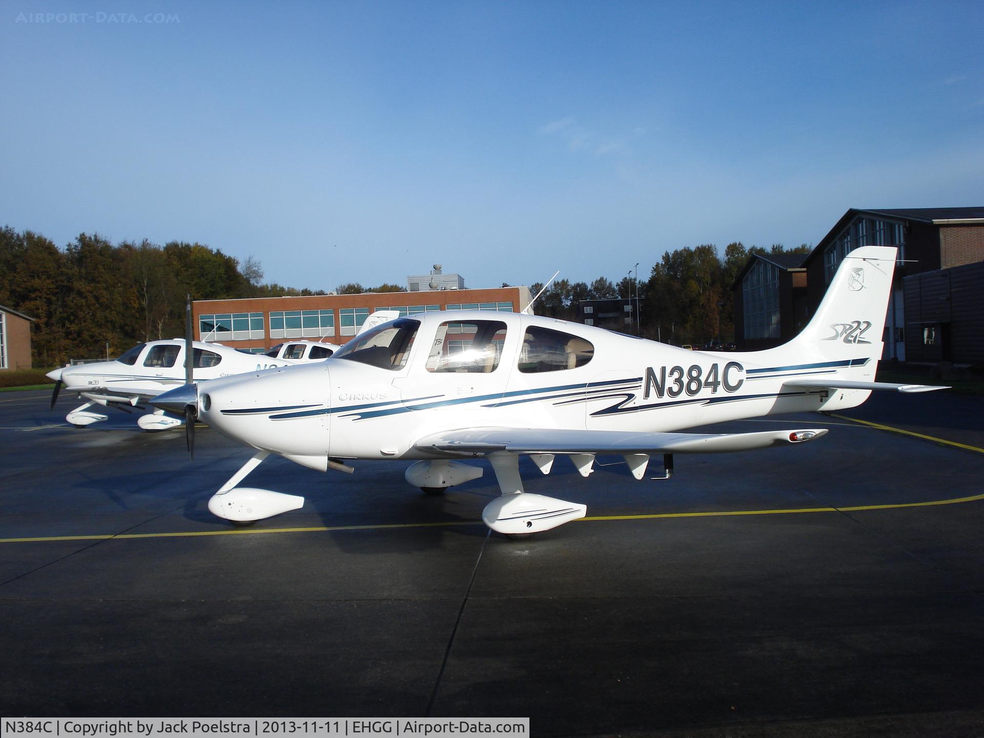 N384C, 2002 Cirrus SR22 C/N 0427, N384C Cirrus SR.22 at Groningen airport