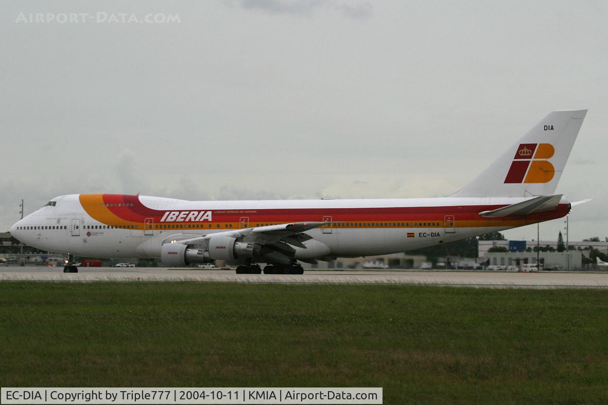 EC-DIA, 1980 Boeing 747-256B C/N 22238, Iberia