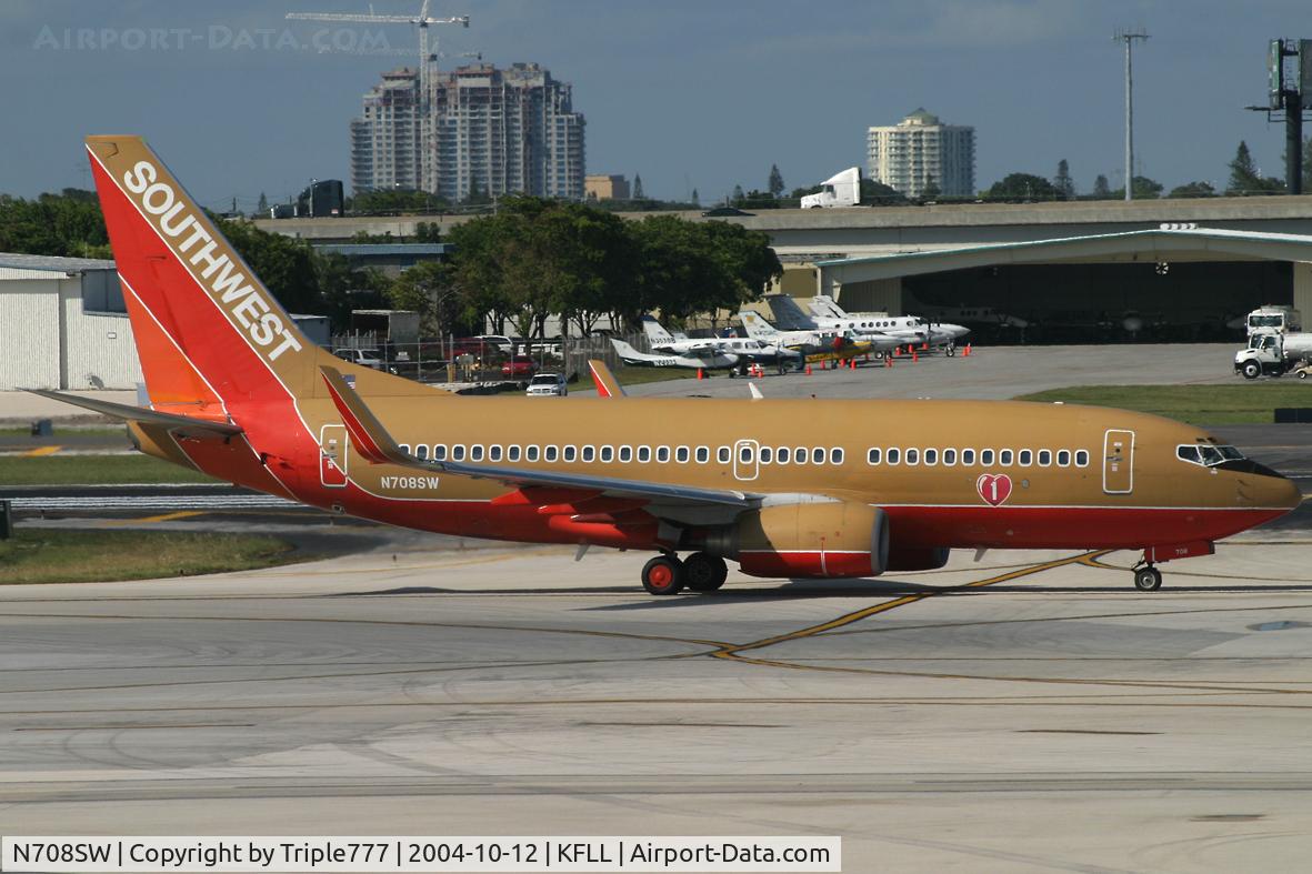 N708SW, 1998 Boeing 737-7H4 C/N 27842, Southwest Airlines