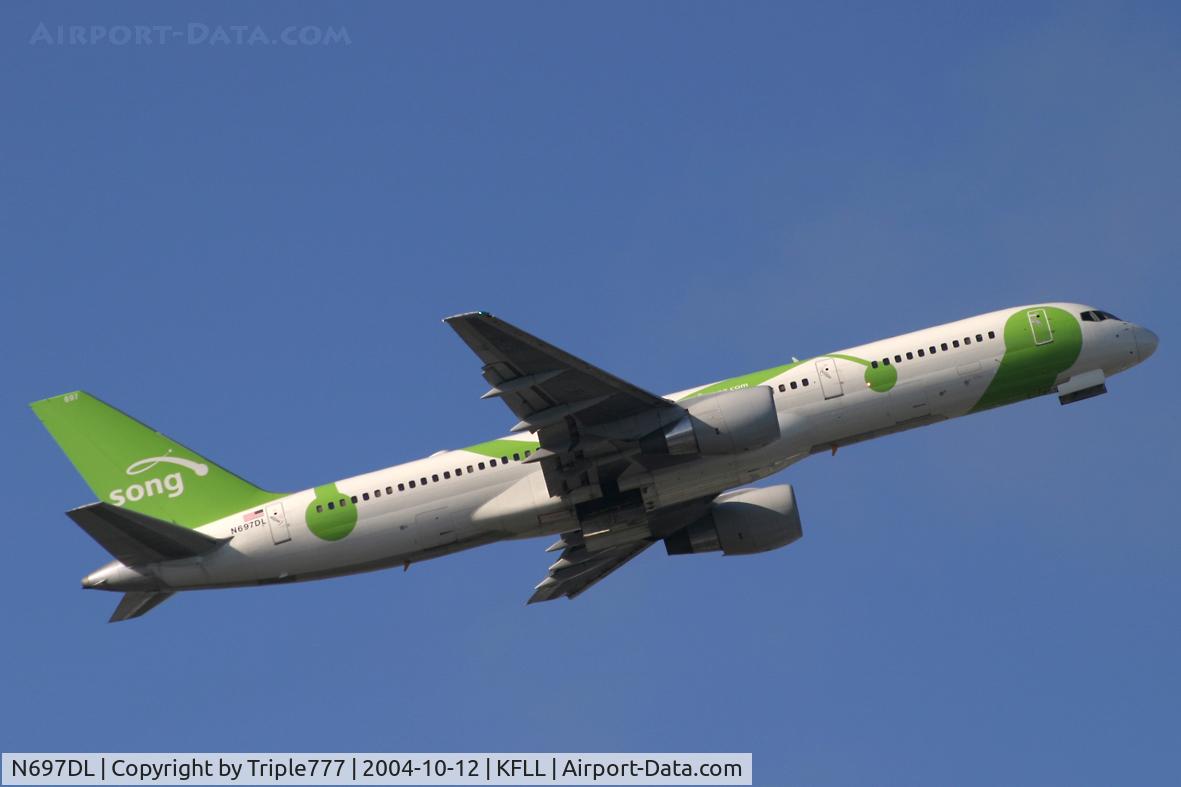 N697DL, 1999 Boeing 757-232 C/N 30318, Song