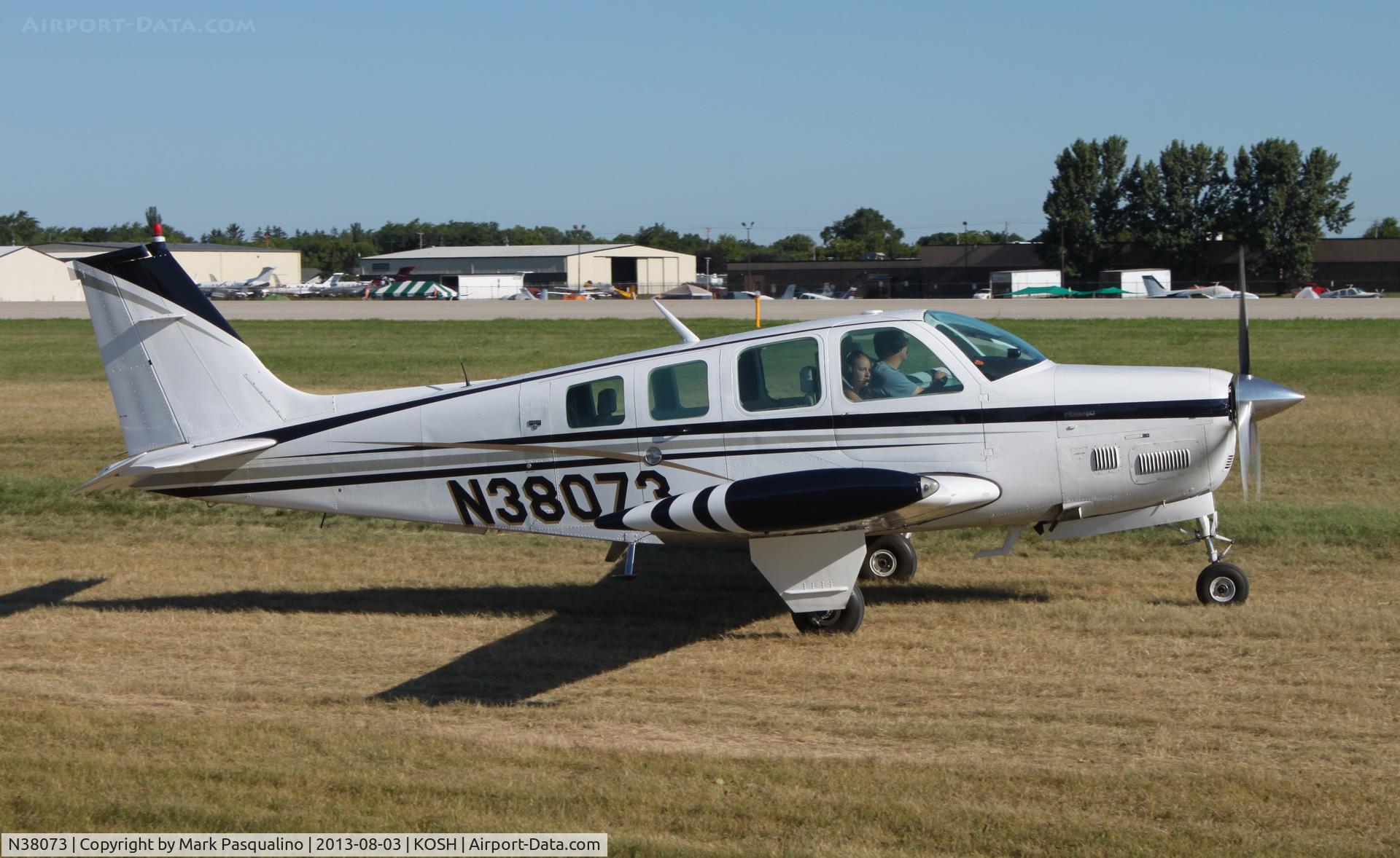 N38073, 1980 Beech A36TC Bonanza 36 C/N EA-180, Beech A36TC