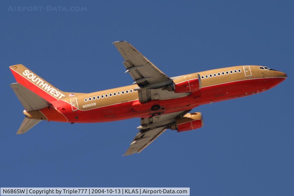 N686SW, 1985 Boeing 737-317 C/N 23175, Southwest Airlines