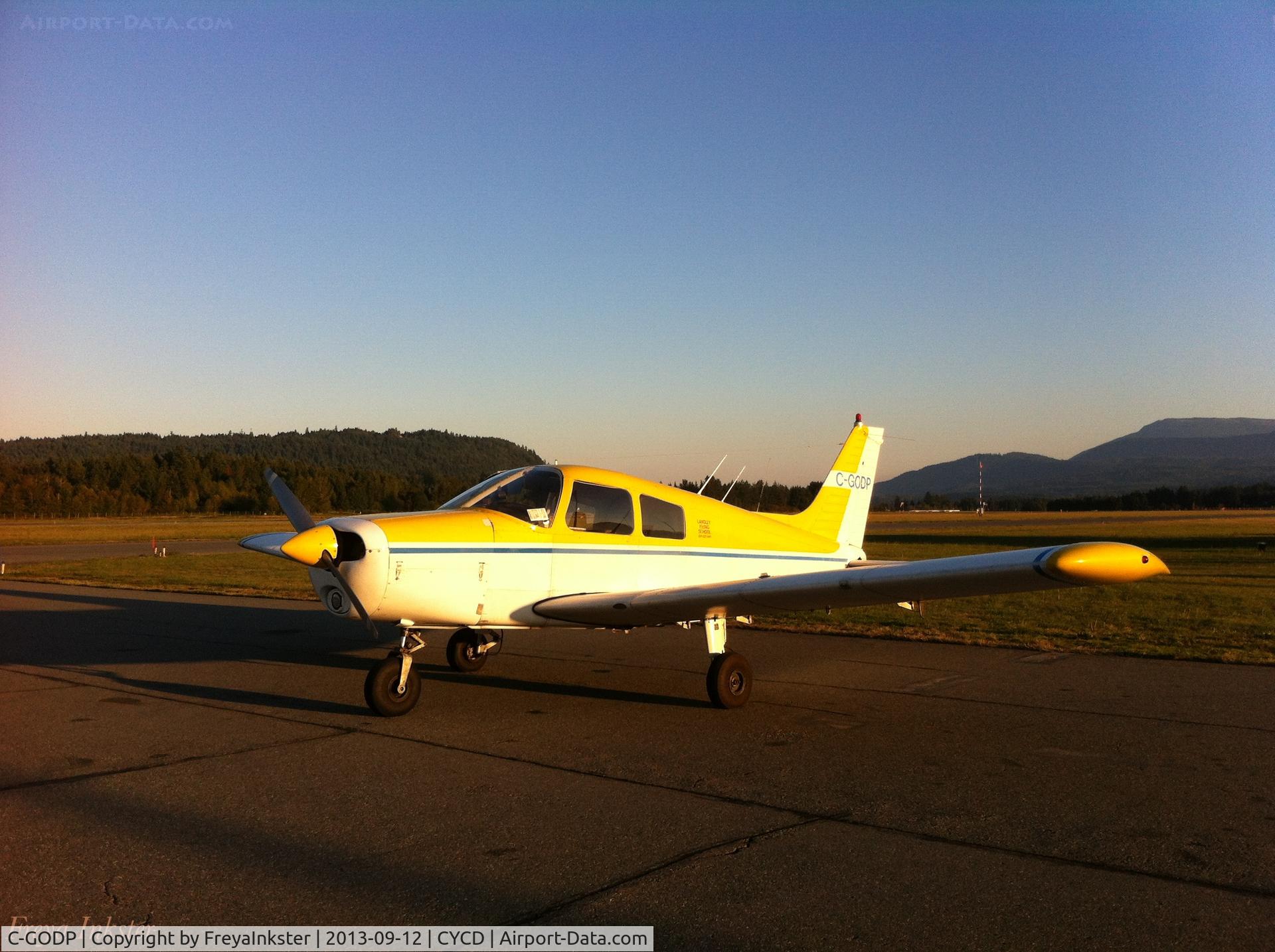 C-GODP, 1974 Piper PA-28-140 Cherokee Cruiser C/N 28-7425363, C-GODP Nanaimo Airport late Summer 2013