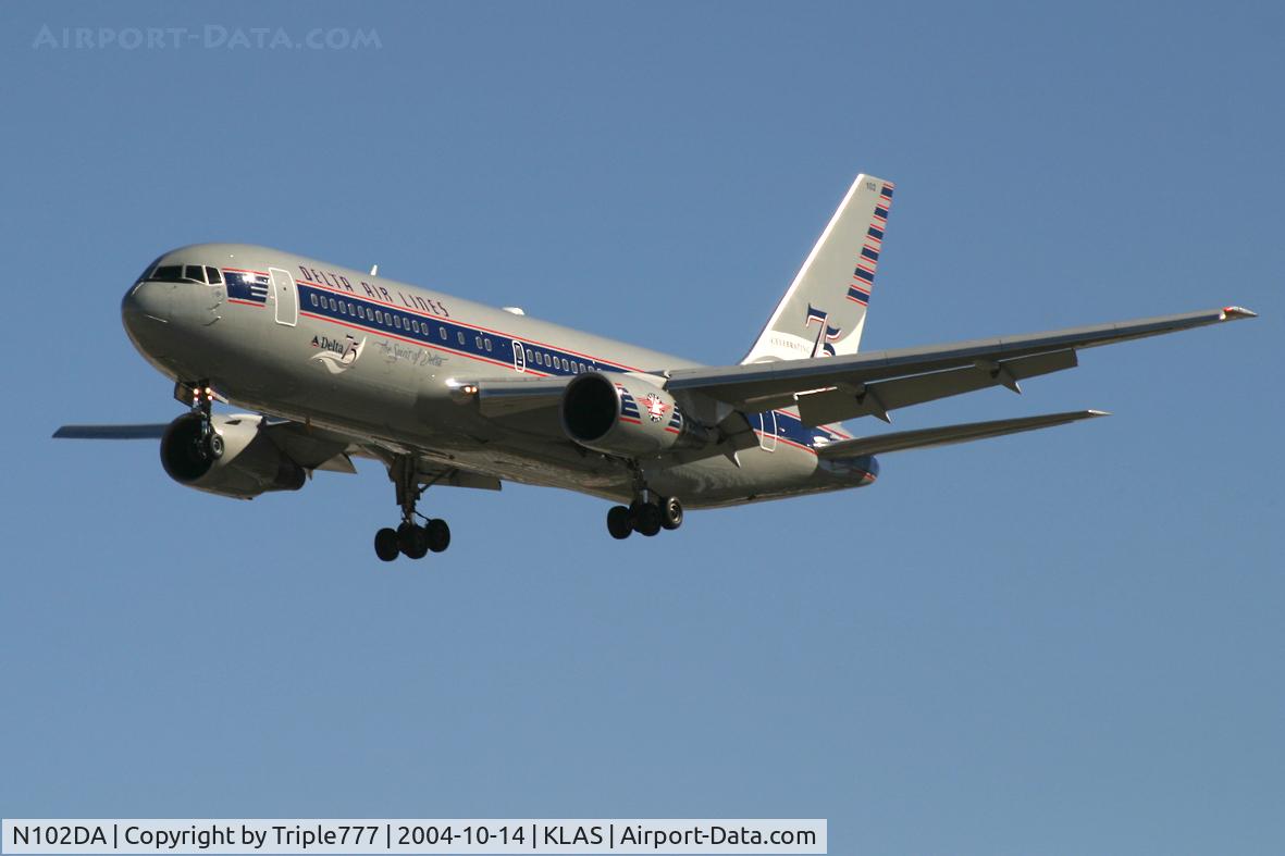 N102DA, 1982 Boeing 767-232 C/N 22214, Delta Air Lines