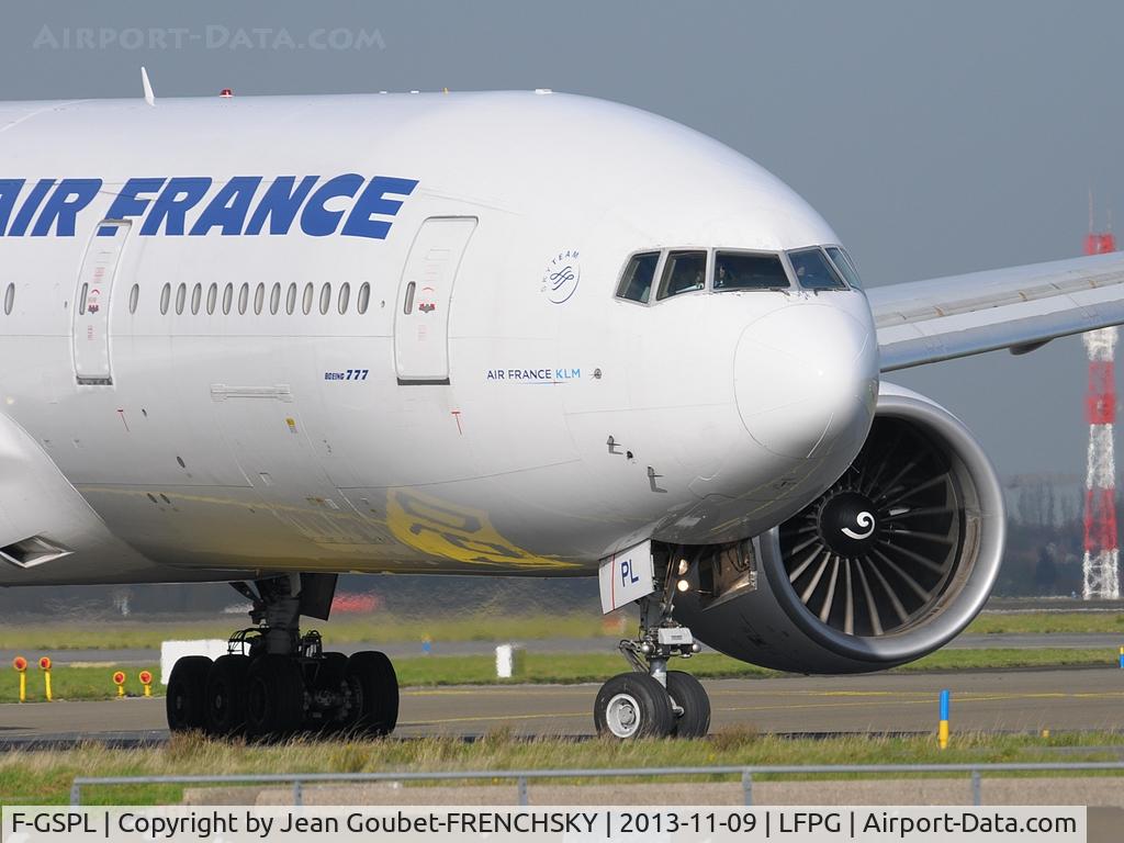 F-GSPL, 2000 Boeing 777-228/ER C/N 30457, AFR83 San Francisco/Paris CDG