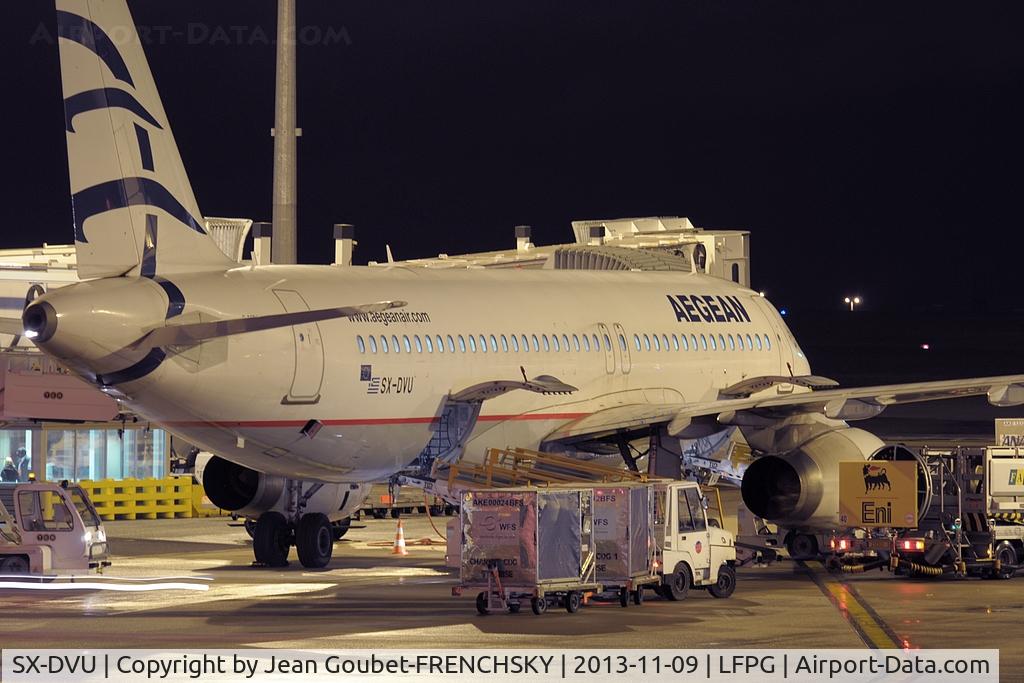 SX-DVU, 2009 Airbus A320-232 C/N 3753, AEE619 to Athènes Elefthérios-Venizélos