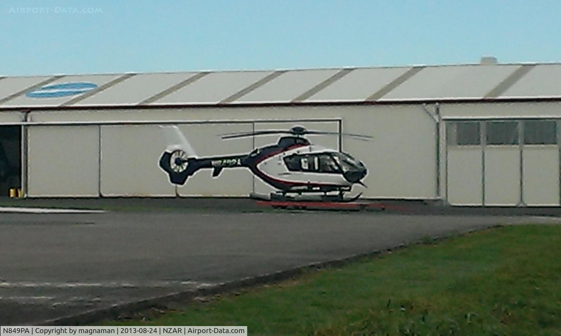 N849PA, Eurocopter EC-135P-2+ C/N 0940, At Ardmore