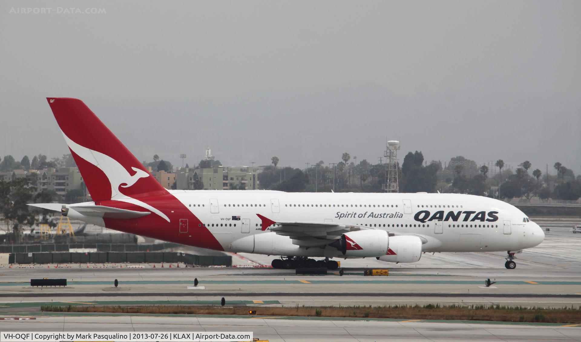 VH-OQF, 2009 Airbus A380-842 C/N 029, Airbus A380-800