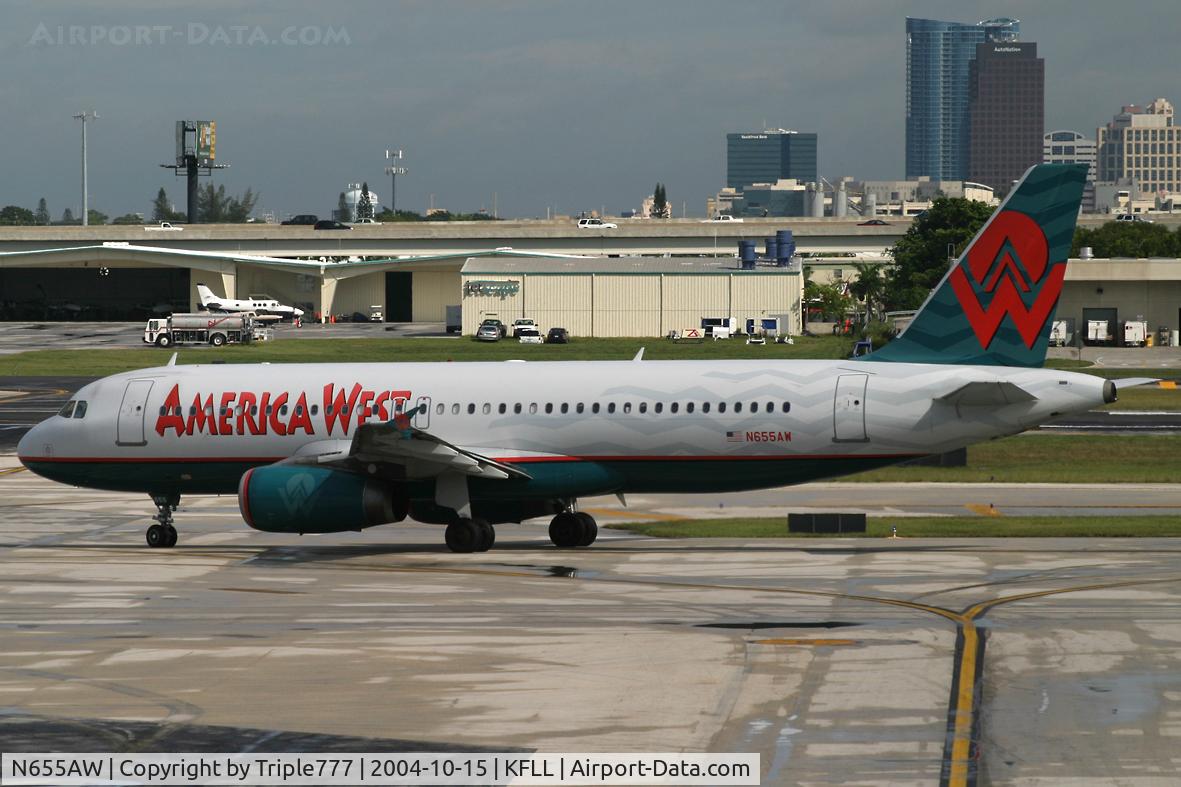 N655AW, 1999 Airbus A320-232 C/N 1075, America West
