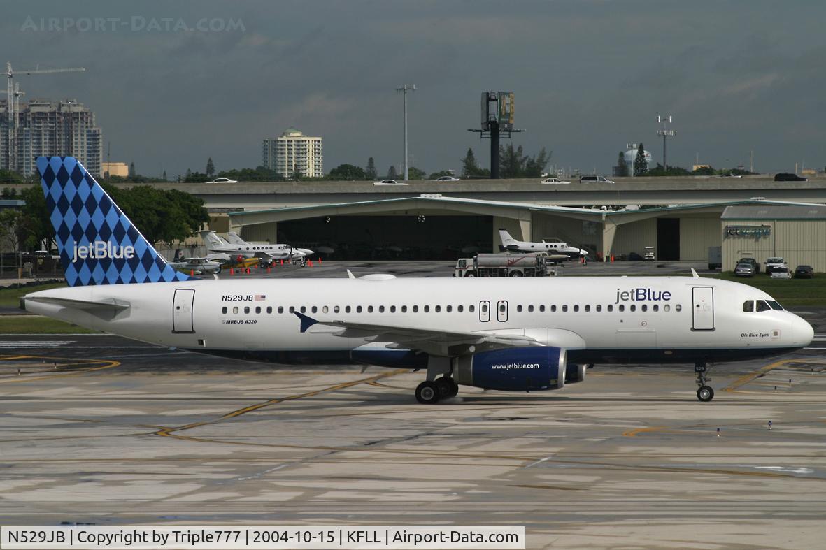 N529JB, 2001 Airbus A320-232 C/N 1610, JetBlue