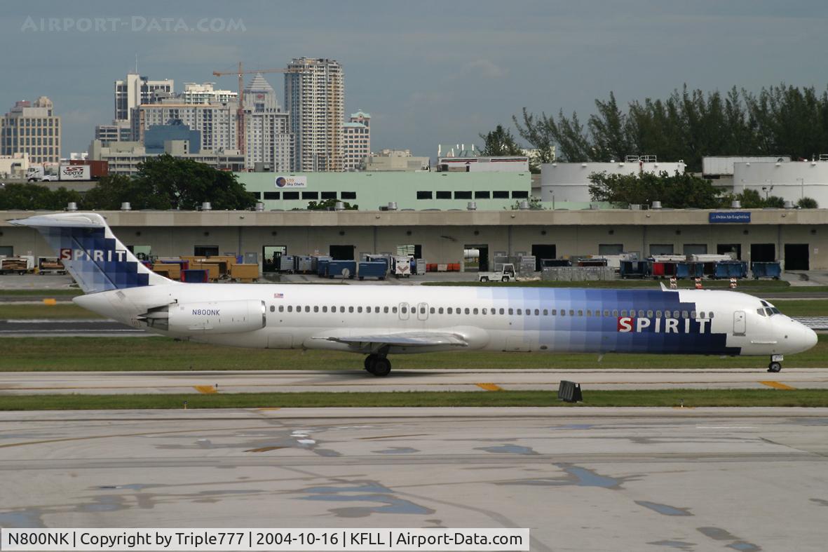 N800NK, 1983 McDonnell Douglas MD-82 (DC-9-82) C/N 49144, Spirit
