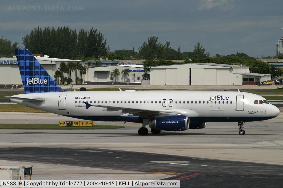 N588JB, 2004 Airbus A320-232 C/N 2201, jetBlu