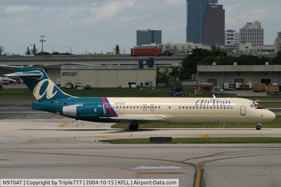 N970AT, 2001 Boeing 717-200 C/N 55031, Air Tran