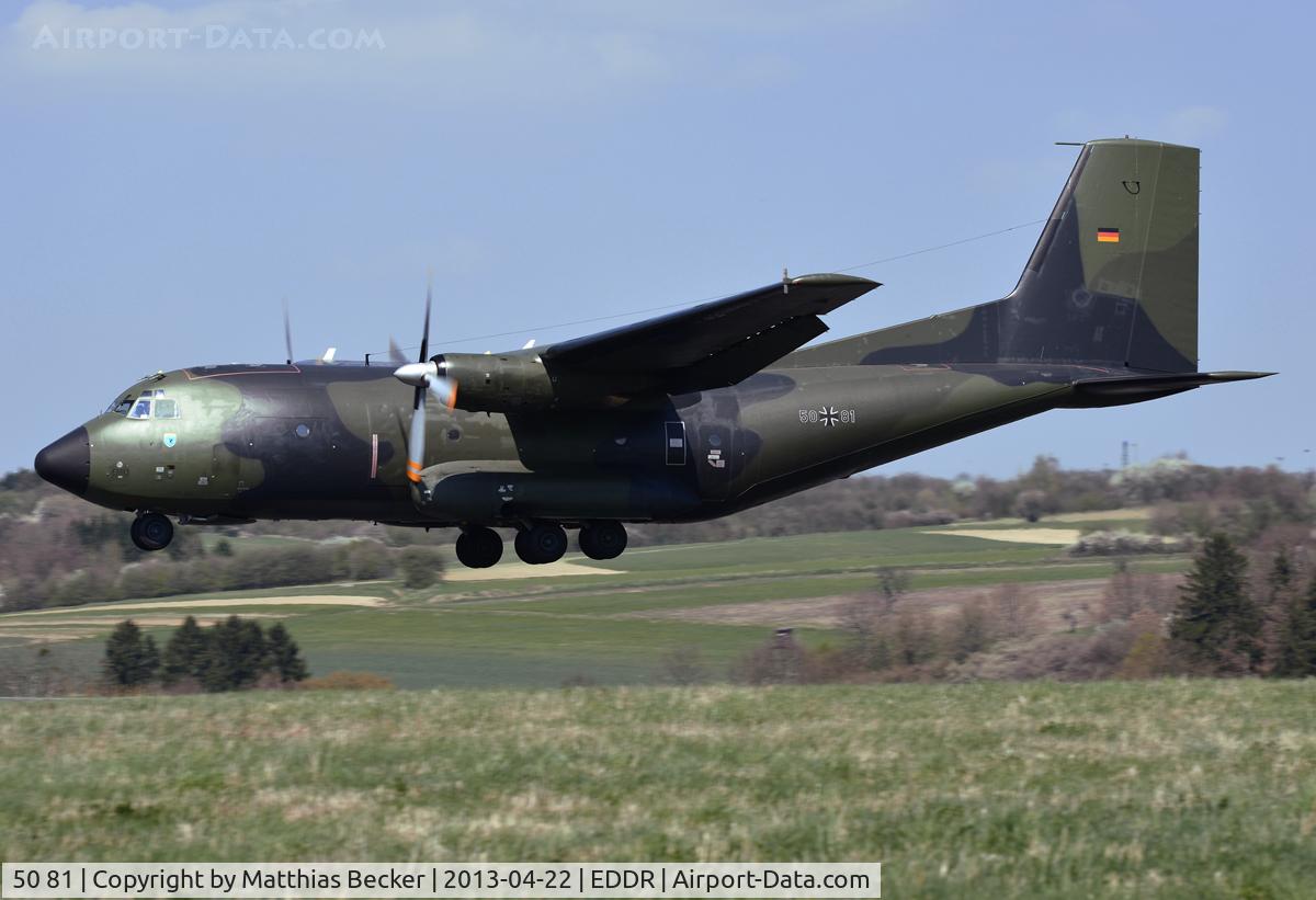 50 81, Transall C-160D C/N D118, 50+81