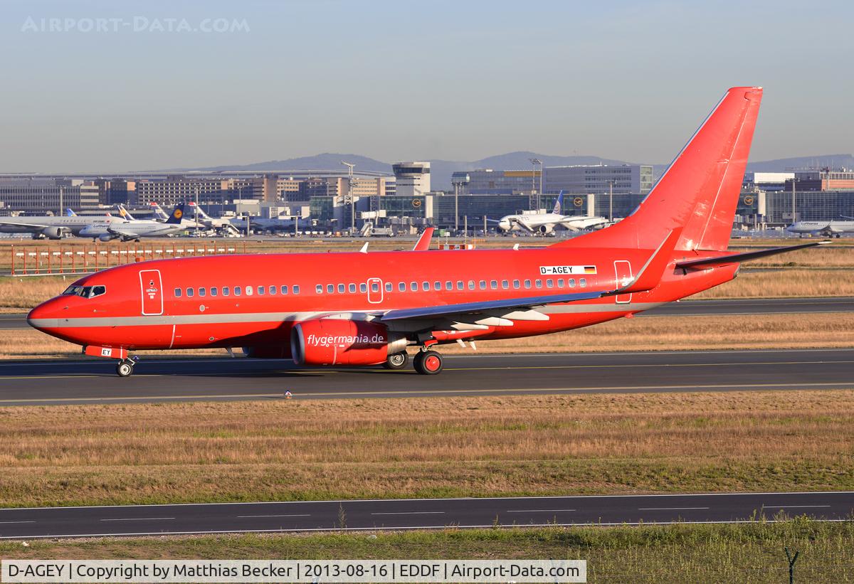 D-AGEY, 1998 Boeing 737-73S C/N 29076, D-AGEY