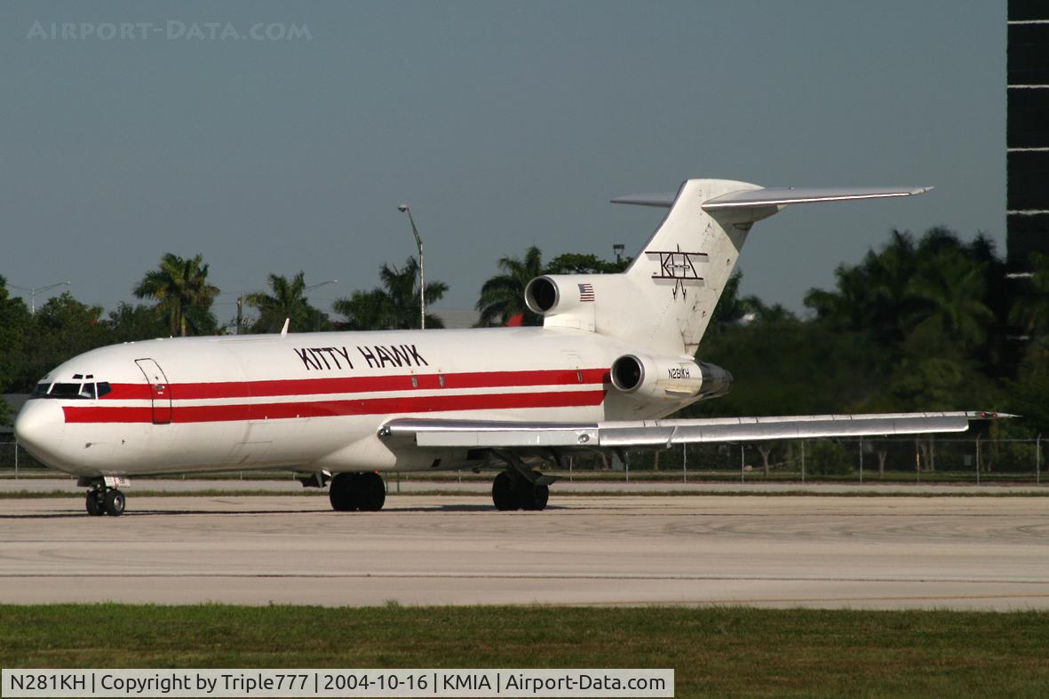 N281KH, 1975 Boeing 727-2J0 C/N 21105, Kitty Hawk
