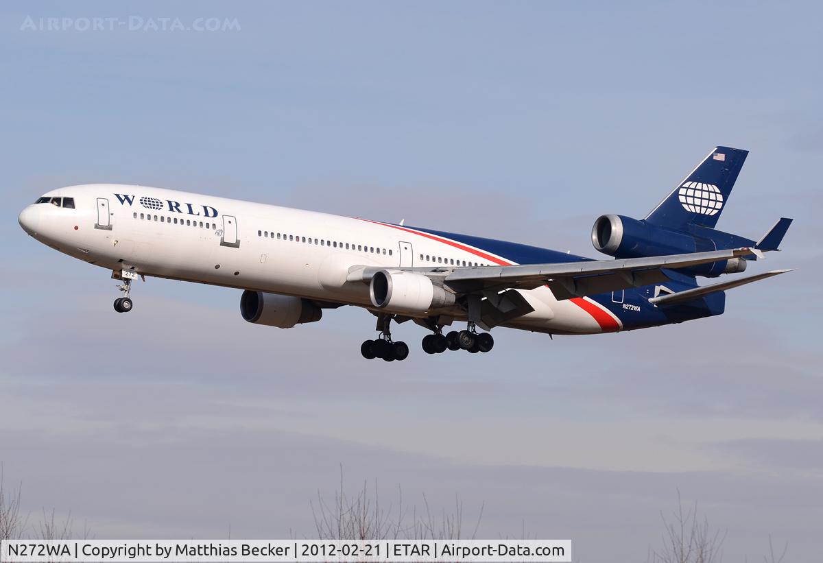 N272WA, 1992 McDonnell Douglas MD-11 C/N 48437, N2727WA