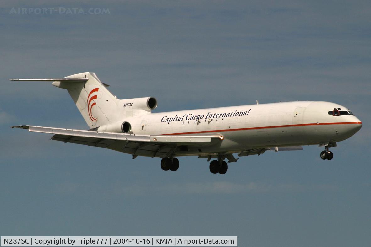 N287SC, 1980 Boeing 727-2A1 C/N 21345, Capital Cargo International