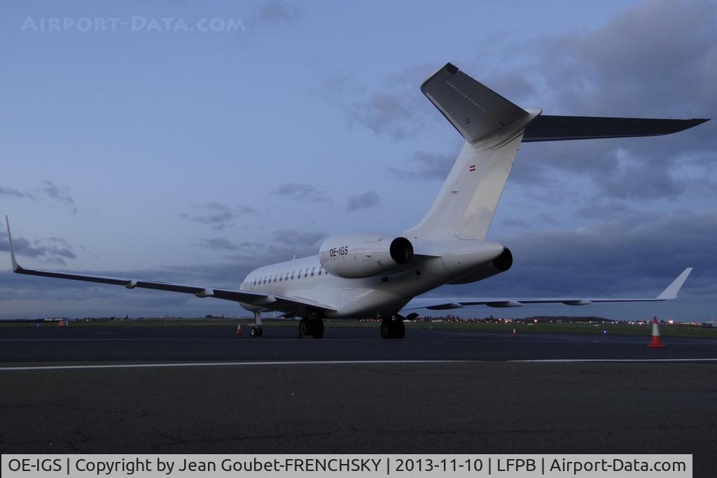 OE-IGS, 2010 Bombardier BD-700-1A10 Global Express C/N 9044, K5 Aviation