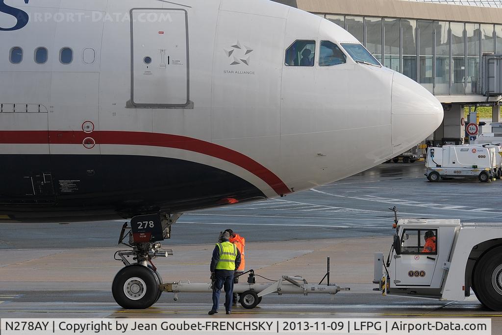 N278AY, 2001 Airbus A330-323 C/N 0388, AWE755 CDG/Philadelphie