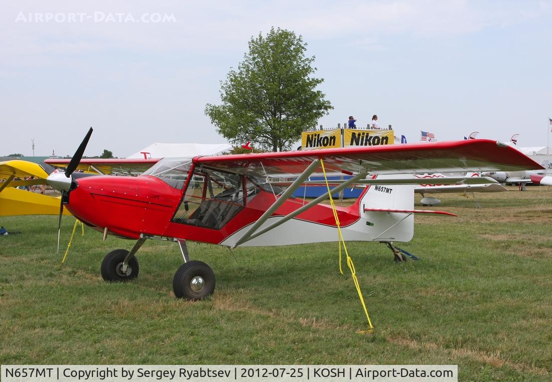 N657MT, 2012 Kitfox Aircraft Super Sport C/N KA08334149, Oshkosh