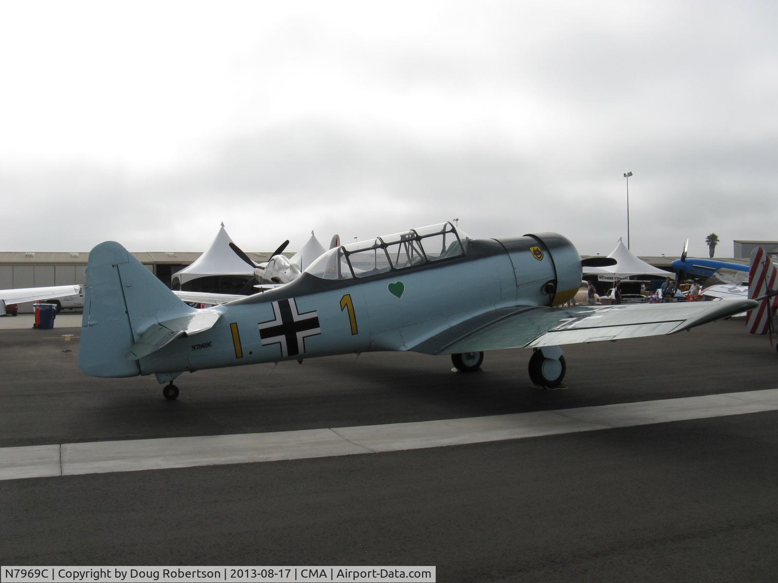 N7969C, North American SNJ-5 Texan Texan C/N 43974, North American SNJ-5, P&W R-1340 AN-1 Wasp 600 Hp