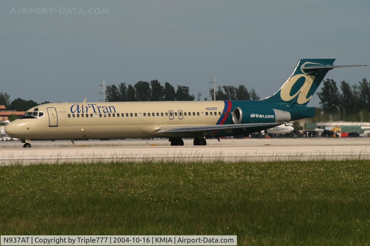 N937AT, 2001 Boeing 717-200 C/N 55091, Air Tran