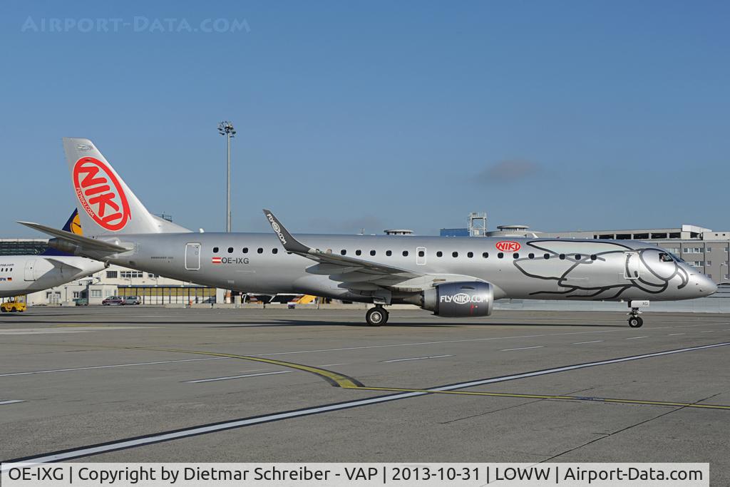 OE-IXG, 2011 Embraer 190LR (ERJ-190-100LR) C/N 19000435, Niki Embraer 190