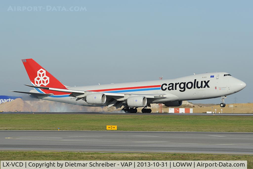 LX-VCD, 2011 Boeing 747-8R7F C/N 35809, Cargolux Boeing 747-8