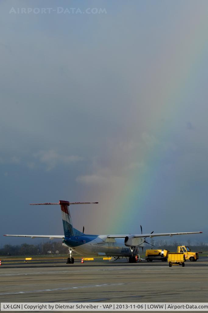 LX-LGN, 2012 De Havilland Canada DHC-8-402Q Dash 8 C/N 4426, Luxair Dash 8-400