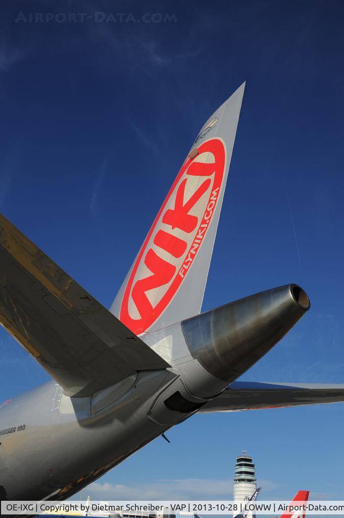 OE-IXG, 2011 Embraer 190LR (ERJ-190-100LR) C/N 19000435, Niki Embraer 190