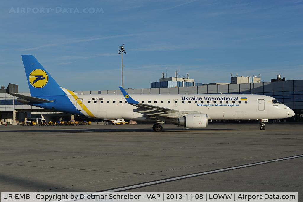UR-EMB, 2012 Embraer 190STD (ERJ-190-100) C/N 19000501, Ukraine International Embraer 190