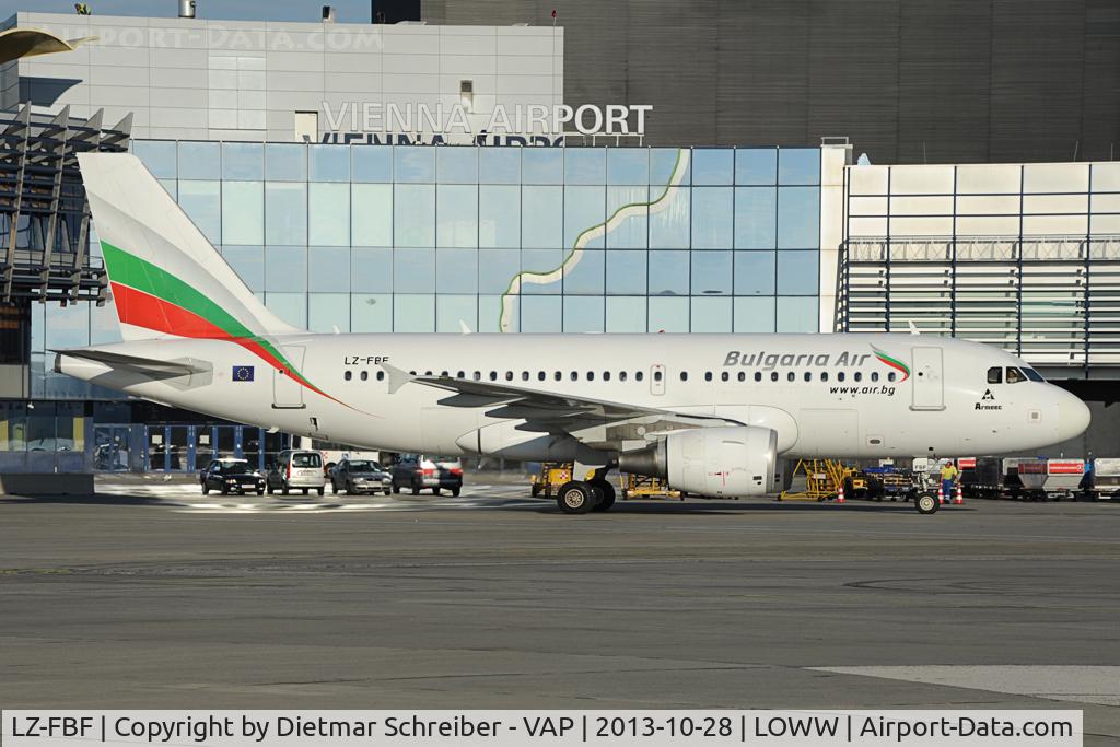 LZ-FBF, 2007 Airbus A319-111 C/N 3028, Bulgaria Air Airbus 319