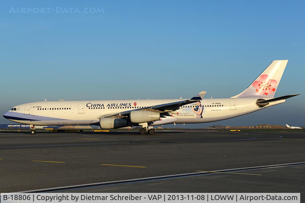 B-18806, 2001 Airbus A340-313 C/N 433, China Airlines Airbus 340-300