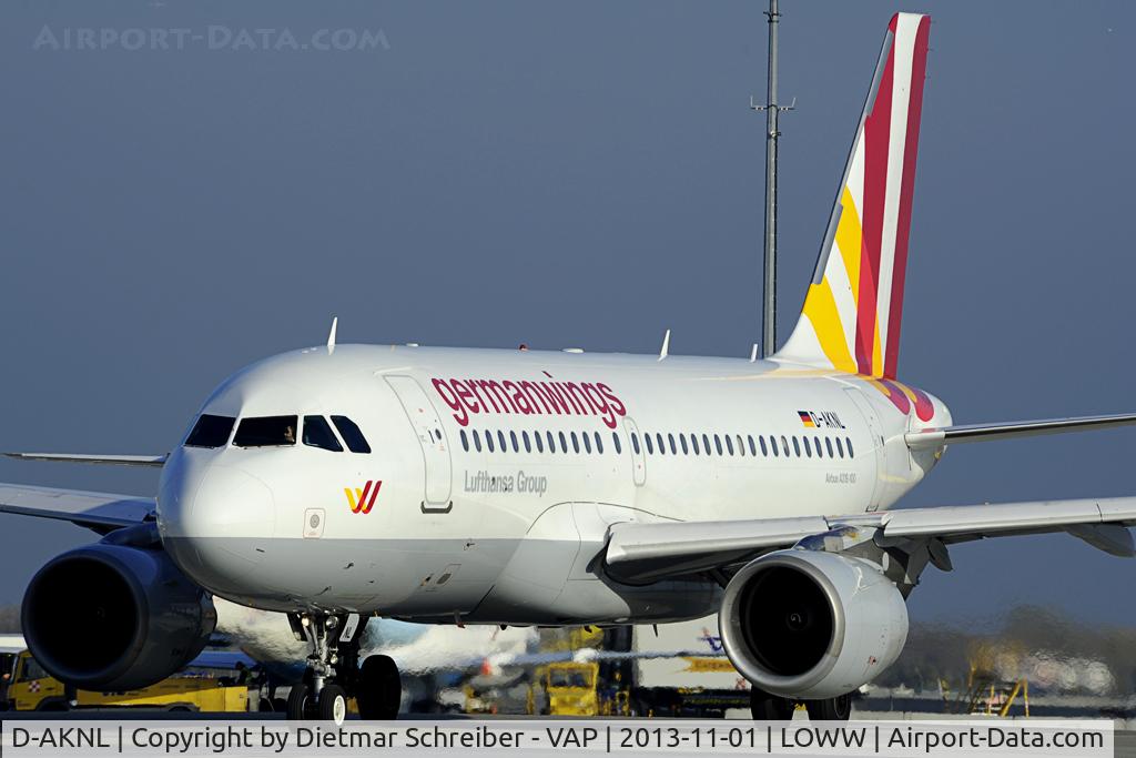 D-AKNL, 1999 Airbus A319-112 C/N 1084, Germanwings Airbus 319