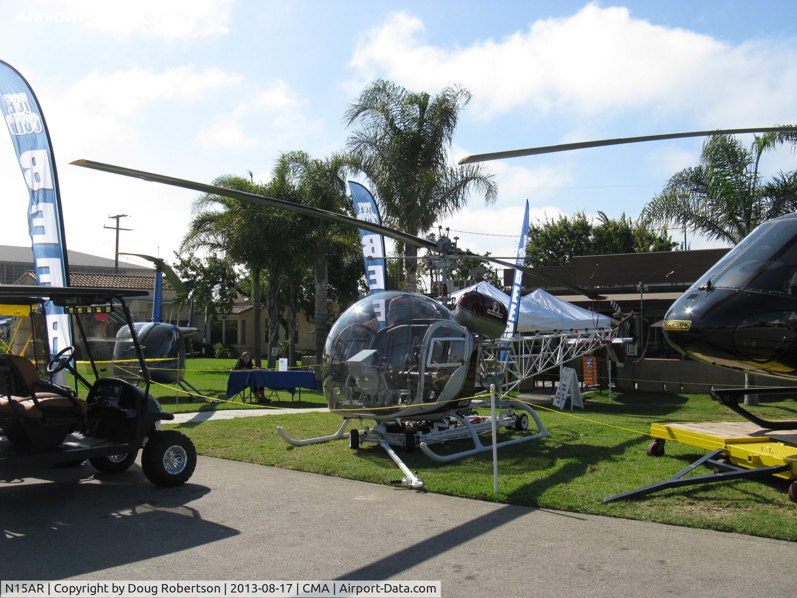 N15AR, 1963 Bell 47G-3B-1 Sioux C/N 2815, 1963 Bell 47G-3B-1 TROOPER civil version of OH-13S SIOUX, Lycoming TVO-435-A1A 260 Hp