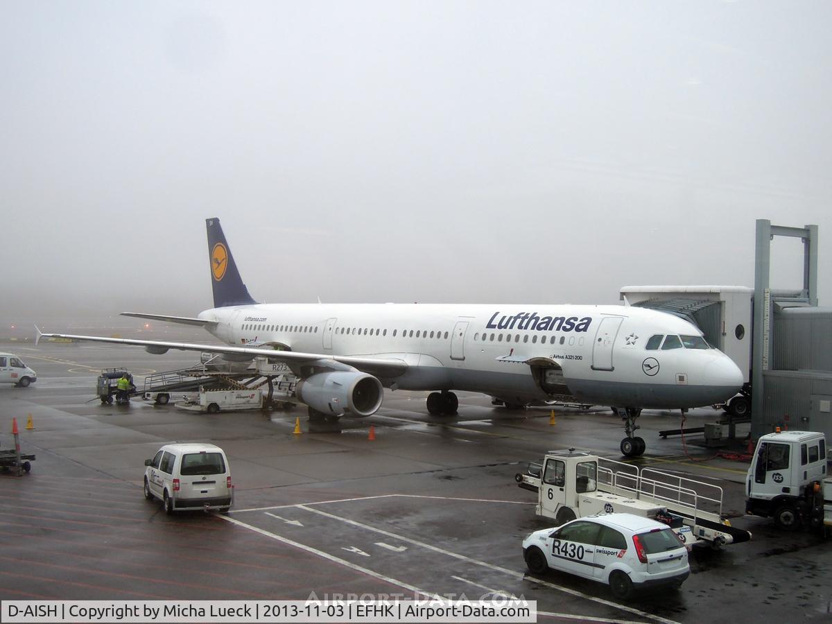 D-AISH, 2007 Airbus A321-231 C/N 3265, At Vantaa